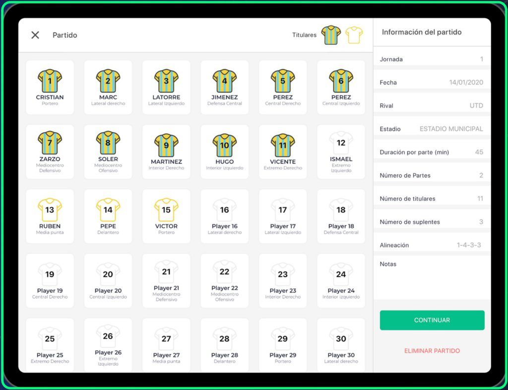 bcoach estadisticas-configuracion