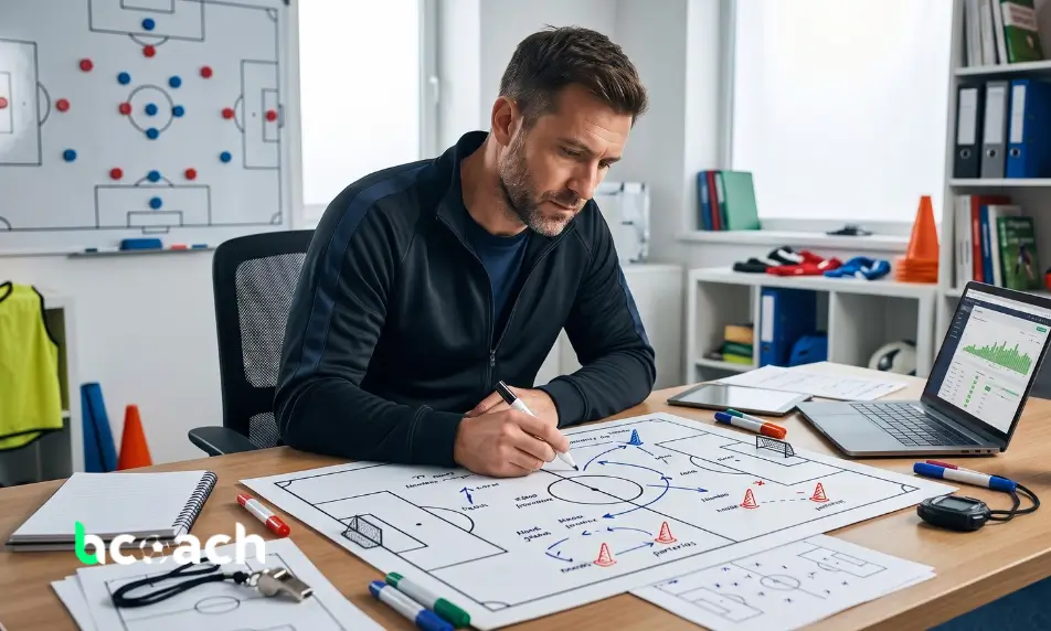 Plantilla de sesión de entrenamiento de fútbol Plantilla de sesión de entrenamiento de fútbol