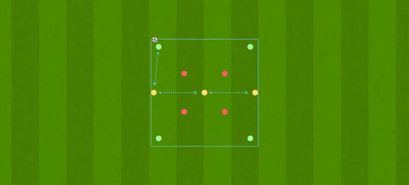 Categoría 2: Rondos posicionales e interacciones tácticas